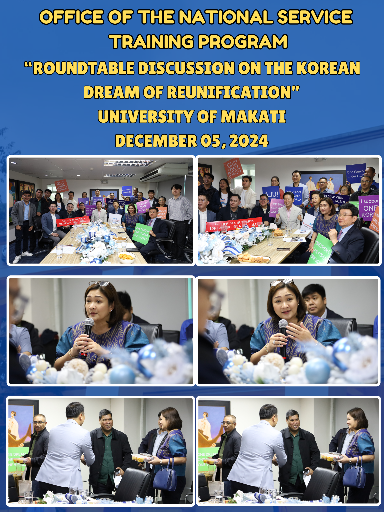 UDM NATIONAL SERVICE TRAINING PROGRAM – Universidad de Manila