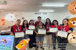 UDM Nursing Students Bring Community Health Advocacy to Sta. Ana Through CHS Community Health Program