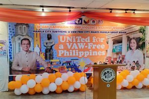 A VAW FREE City makes Manila Great Again