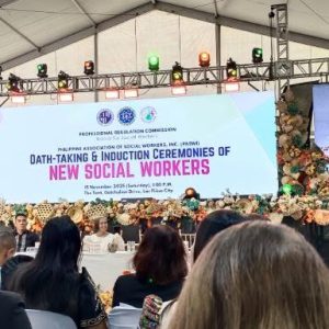 Universidad de Manila BS Social Work program recognized for its 97.26% passing rate in the September 2025 Social Workers Licensure Exam.